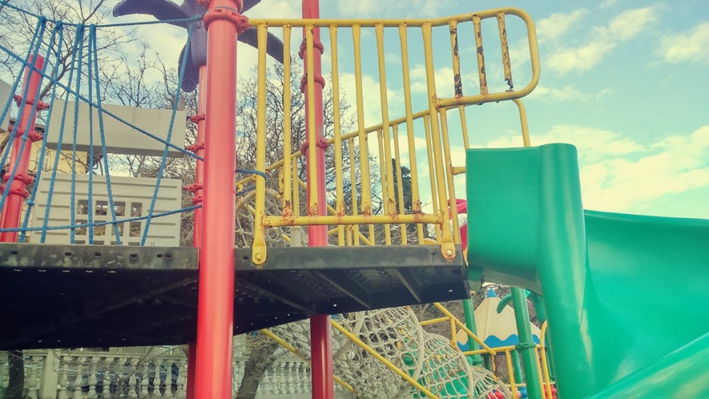 Iron fences protection