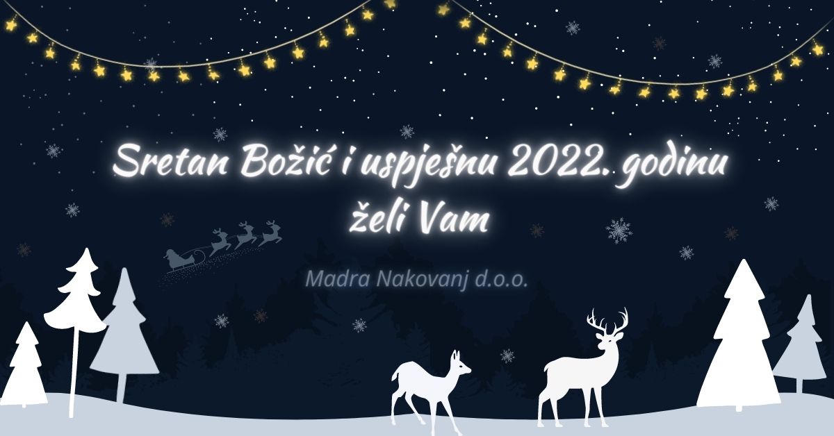 Blagdani facebook New Year and Christmas card